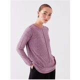 LC Waikiki Crew Neck Plain Long Sleeve Women's Blouse