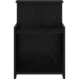 vidaXL noćni ormarići 2 komada crnog hrasta 40x35x60 cm konstruirano drvo | shoptok.hr