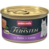  Varčno pakiranje animonda Vom Feinsten Adult 24 x 85 g - Piščanec in jagnjetina | shoptok.hr