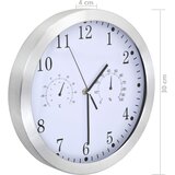  Zidni sat s kvarcnim mehanizmom higrometrom i termometrom 30 cm | Eponuda.com