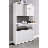 MID.YOU omara z loputami za čevlje stido xl, bela | Shoptok.si