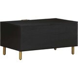  Klubska mizica črna 80x50x40 cm inženirski les, (21752378) | Shoptok.si