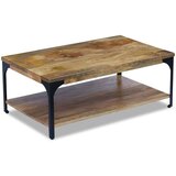  Klubska mizica iz mangovega lesa 100x60x38 cm | Shoptok.si