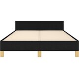  Okvir kreveta bez madraca crni 120 x 200 cm od tkanine | shoptok.hr