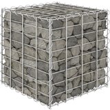 vidaXL Kockasta gabionska povišena gredica od čelične žice 40x40x40 cm Cijene