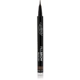 puroBIO cosmetics Fillbrow tekoče črtalo za obrvi odtenek 03 Dark Brown 0.7 ml | Shoptok.si