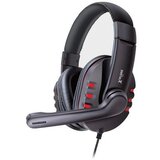 Xplore naglavne žične gaming slušalke XP562 X6, črna/rdeča Cene
