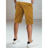 DStreet Spodenki męskie jeansowe musztardowe SX1438 | Shoptok.si