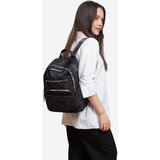 SHELOVET Women's Textile Backpack Black Cene