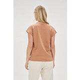 Marisse Women's T-Shirt L-Ts-4635 L.Brown | ePonuda.com