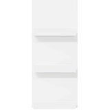  Polica za časopise Bijelo 51 x 11 x 102 cm Konstruirano drvo | shoptok.hr