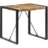  Blagovaonski stol 80 x 80 x 75 cm od grubog drva manga Cijene