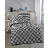 Mijolnir Antracitno siva enojna posteljnina iz damasta 140x200 cm Kareli – | Shoptok.si