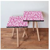 Hanah home sklapajući Stočić 2 Komada 2SHP378 - Fuchsia