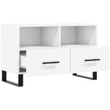 TV ormarić bijeli 80 x 36 x 50 cm od konstruiranog drva | Eponuda.com