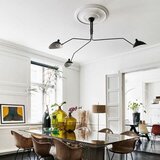 Toolight stropna svjetiljka crna 3 ruke APP569-3C | shoptok.hr