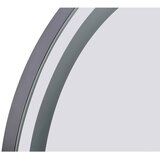 Kayoom STENSKO OGLEDALO, 53/10/60 cm kovina, steklo, leseni material | Shoptok.si