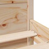 vidaXL Okvir kreveta bez madraca 150 x 200 cm od masivne borovine | shoptok.hr