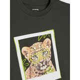Sinsay Pamučna majica s tiskom leoparda | shoptok.hr
