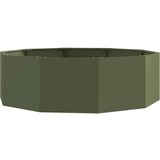  Sadilica Maslinasto zelena 120 x 120 x 35 cm Čelik | shoptok.hr