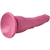 OgazR Optimus - realističan dildo s ljepljivim stopalima - 22 cm (roza) | shoptok.hr