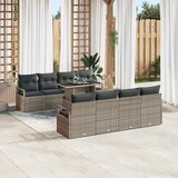  Sjedeća garnitura za vrt 9 kom. Poli ratan 230 x 62 x 85 cm | shoptok.hr