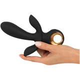Eternal - trostruki vibrator s pumpom (crni) | shoptok.hr