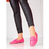 TRENDI elegant women's loafers pink Cene