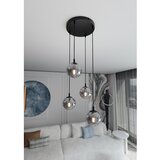  Visilica na sajli COSMO 4xE14/10W/230V prečnik 40 cm crna/siva | Eponuda.com