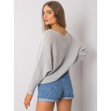 Och Bella Sweater-TW-SW-BI-2235.27X-grey | Shoptok.si