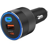Winner Group - Auto punjač 2x USB-C + 1x USB-A, USB Power Delivery 130 W, crni | Eponuda.com