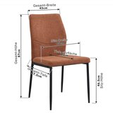 XXXL Stol Augusta, Rjava | Shoptok.si