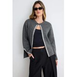 TRENDYOLMILLA ženska jakna Twoaw27Hi00117, antracit-siva Cene