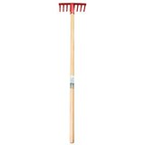 Strend Pro Dječje grablje s 8 zuba i drvenom drškom - 90 cm | shoptok.hr