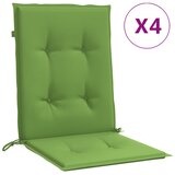  The Living Store Blazina za stol 4 kosi melanž zelena 100x50x4 cm blago - Blazina Za Stol Z Nizkim Naslonjalom, (21487240) | Shoptok.si