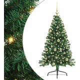  Umjetno predsvijetljeno božićno drvce Zelena 150 cm PVC | shoptok.hr