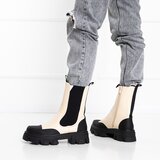 Resti Beige women's boots on a massive sole Rosidi - Footwear | Shoptok.si
