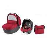 Peg Perego set nosiljka, autosedište i torba modular elite bloom red Cene