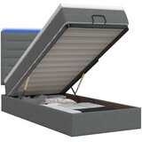  Krevet od pjene s madracem i LED-om Tamnosiva 90 x 190 cm - Tamnosiva 90 x 190 cm Dizajn linija | shoptok.hr