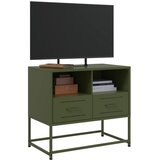TV ormarić maslinastozeleni 68x39x60,5 cm čelični | shoptok.hr