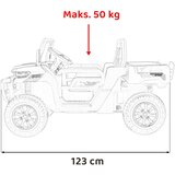  Dječji Pick-up Speed 900 na akumulator, bijeli | shoptok.hr