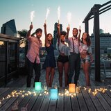 Fischer & Honsel Bijela LED stolna lampa (visina 15 cm) Ceppo – | shoptok.hr