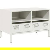 vidaXL TV omarica bela 68x39x43,5 cm hladno valjano jeklo | Shoptok.si