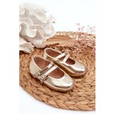 FR1 Children's Ballerina Flats with Gold Stripes Margenis | ePonuda.com