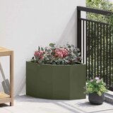  Kutni Sadič Maslinovo zelena 45 x 45 x 35 cm Čelik | shoptok.hr