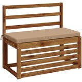  Jastučići za klupe SOEST 2 kom. 100% poliester Pijesak | shoptok.hr