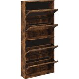 Ormarić za cipele s ogledalom 4 razine boja hrasta 63x17x134 cm | Eponuda.ba