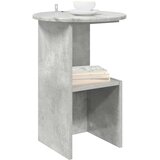  Bocni stol Betonska siva Ø 39,5 x 55 cm Konstruirano drvo | shoptok.hr