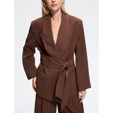 Reserved Sako od mješavine viskoze - boja kave | shoptok.hr