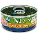 Farmina n&d natural can cat natural chicken 70g Cene